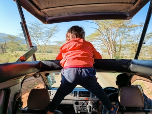 Kenia mit Oma und Kleinkind